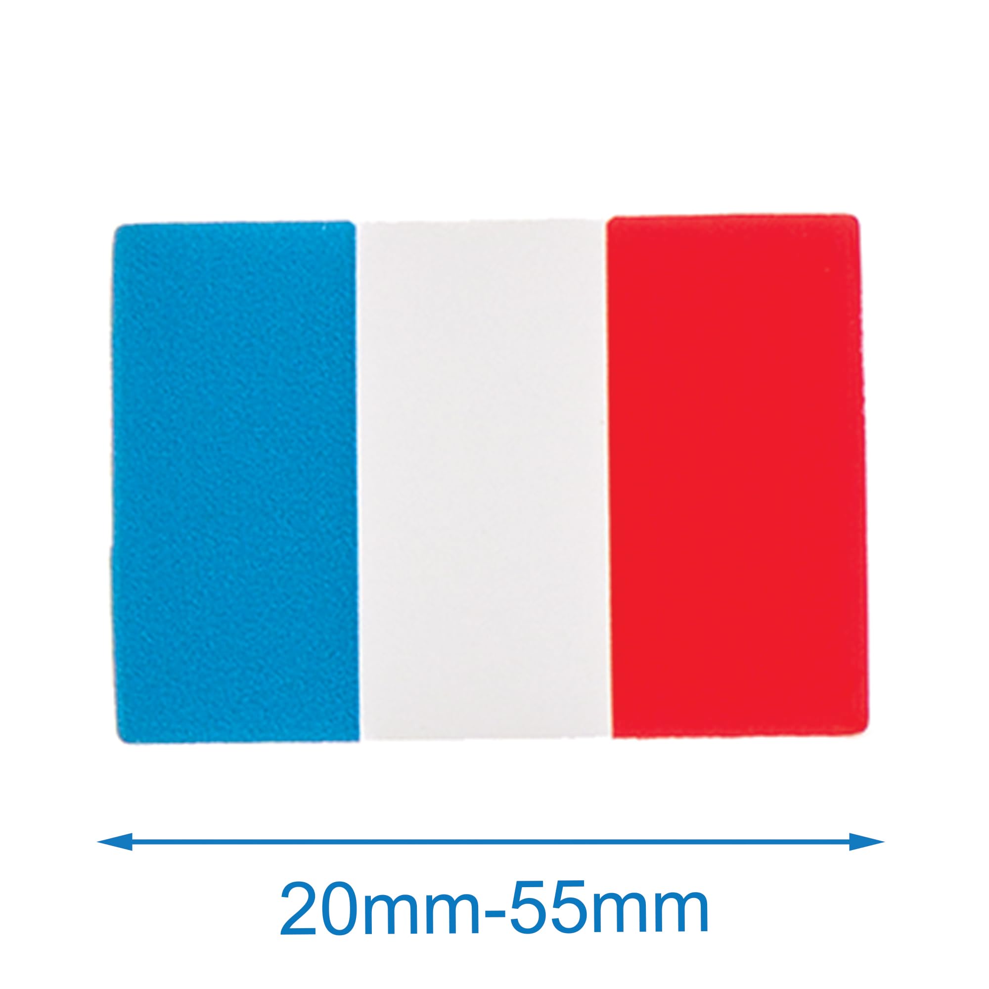 Baker Ross FN032 France Foam Stickers - Pack of 150, French Stickers for Kids Crafts and Cards, Multicolour - Image 3