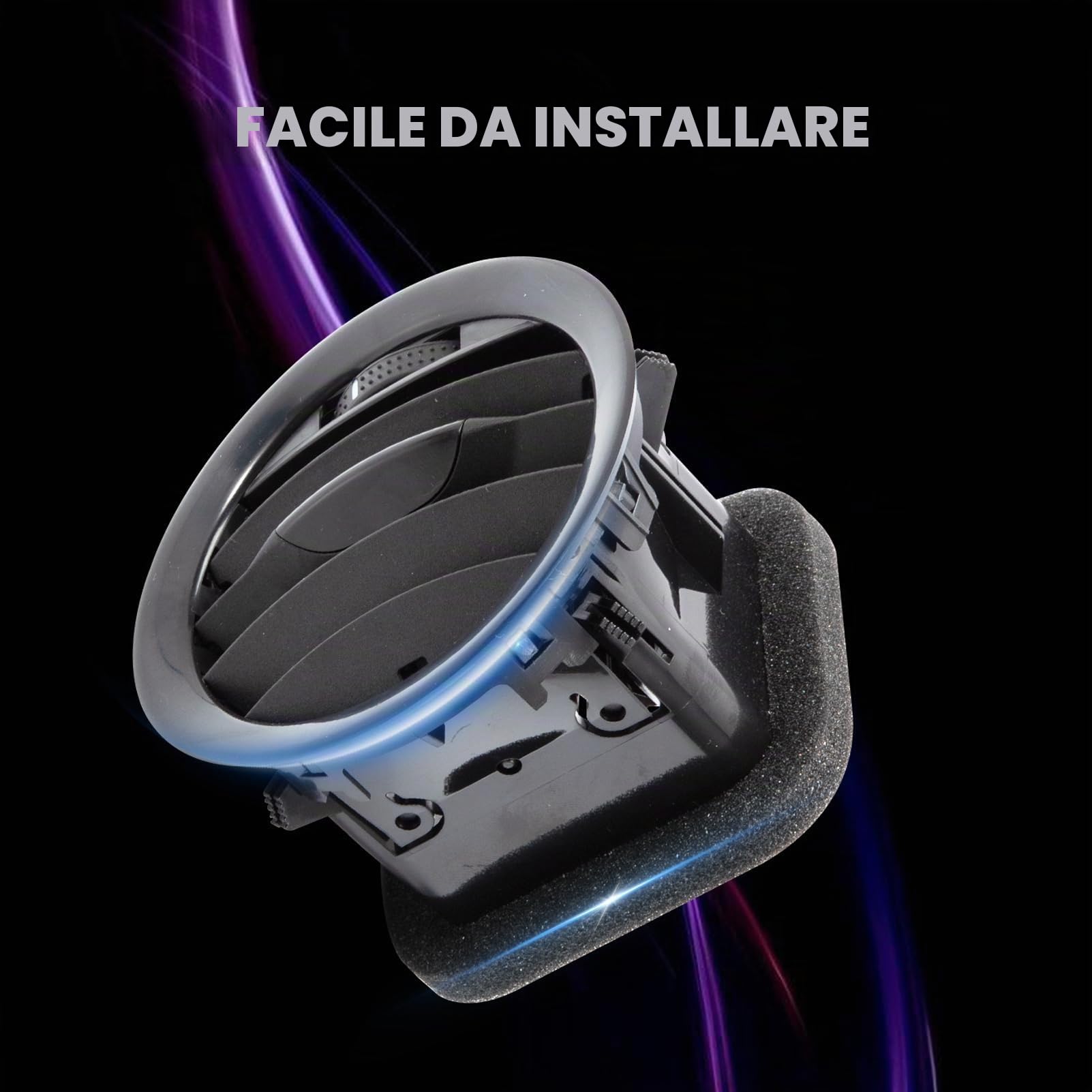 2pacs 13417363 Bocchette aria Copertura di sfiato dell'aria condizionata per Opel Adam 2013-, Corsa D 07-15 bocchetta ventilazione griglia ventilazione 13180765 13180868