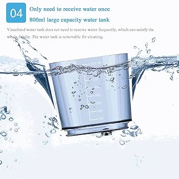 Amazon.co.jp: ウォーターフロス口腔洗浄器、10圧力レベル水歯