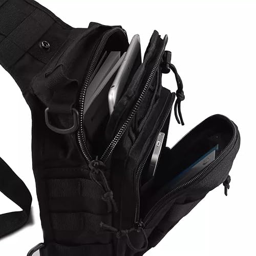 image for Samxu Metal Detecting Sling Backpack, Portable Multifunctional Shoulde