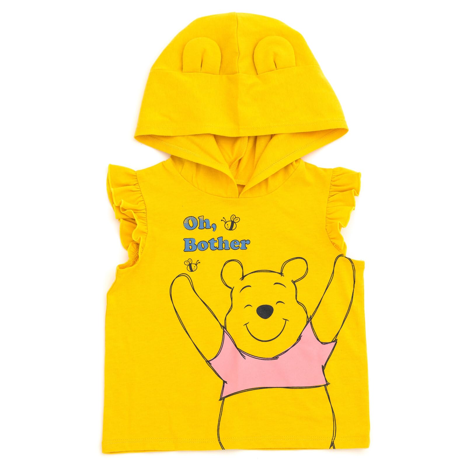 Disney Classics Cosplay-Tanktop und French Terry Delphin Shorts, Outfit-Set für Kleinkinder bis große Kinder (12 Monate – 14–16)