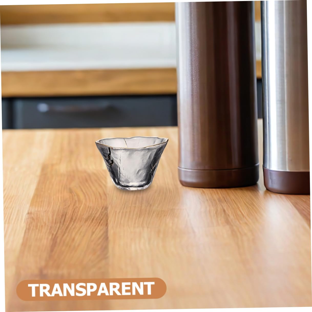 Alipis Tasse à Saké de Style Japonerie 4 Pièces en Verre 70 ML