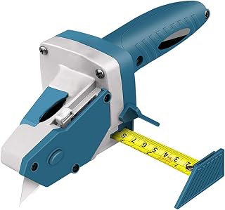 Gypsum Board Cutting Device, All-in-one Drywall Cutting Hand Tool with Measuring Tape and Utility Knif e, Measure and Mark Wood for Measure, Mark and Cut Drywall, Wood, etc