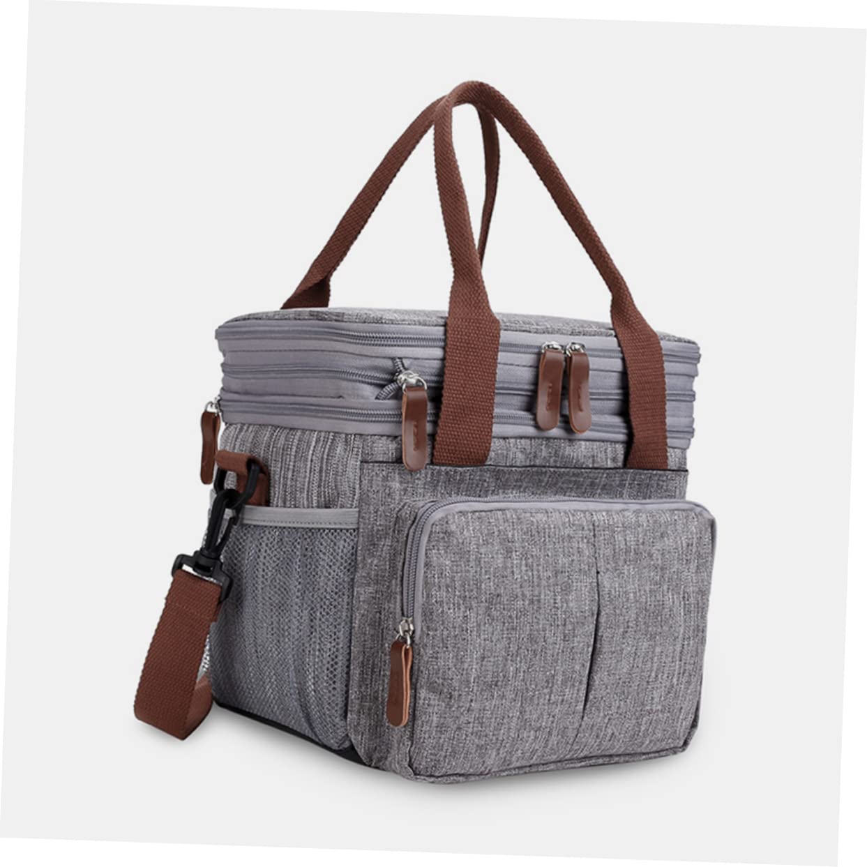 SHOWERORO Lunchtasche Mit Wärmeerhaltung Tragbare Bento-tasche Lunchbox-tasche Zur Frischhaltung Großes Fassungsvermögen Für Und Getränke Fein Verarbeitet Und Praktisch