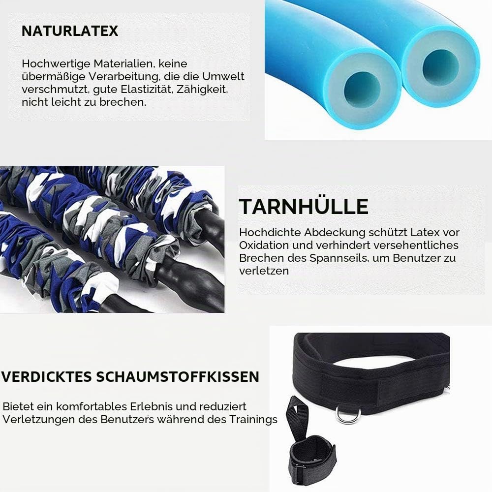 Widerstandsbänder Boxen Resistance Bands Boxing: Sfeexun Kampfsport Box Widerstandsbänder für Boxen Sport, Boxing Resistance Band für Kickboxen MMA, 300/200/150Lbs
