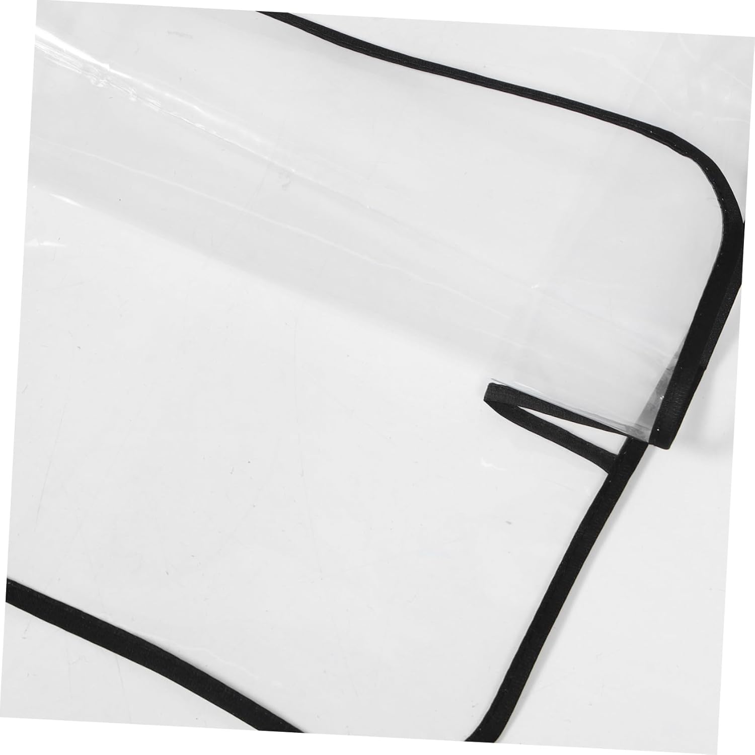 Protective Covers for Hairdressing Chairs 2 Pieces Transparent Plastic for Backrest for Beauty Salon and Spa