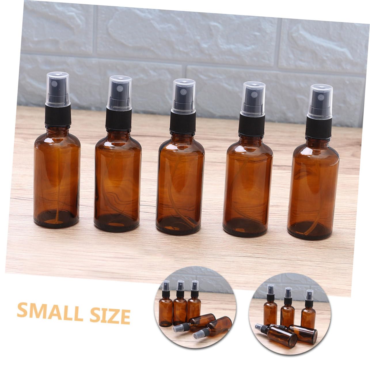 10pezzi Bottigliette Spray Vuote Ricaricabili da Viaggio Flaconi di Profumo Mini per Liquidi Essenziali Contenitori Trasparenti Riutilizzabili