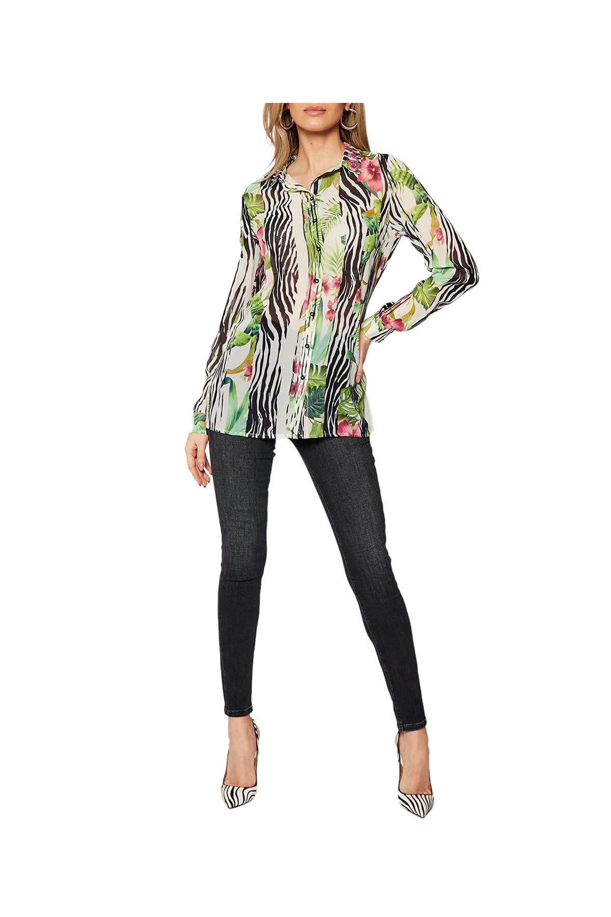 GUESS Camicia Donna W1RH09-W70Q0 Primavera/Estate