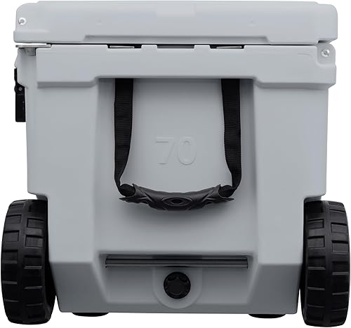 Miniatura 4 de Driftsun 70qt Wheeled Ice Chest - Heavy Duty, High Performance Roto-Molded Commercial Grade Insulated Rolling Cooler (White)