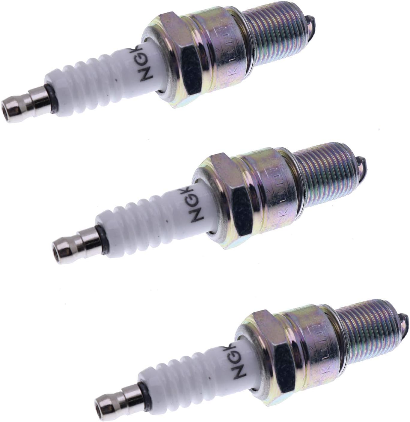 Holdwell 3pcs BPR5ES BP5ES Spark Plug compatible with Kawasaki FC150V