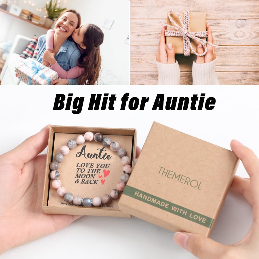 Miniatura 4 de Aunt Gifts from Niece Auntie Gifts Aunt Gifts from Nephew Best Aunt Ever Gifts Bracelet Birthday Mothers Day Gift Just Because Gifts for Her
