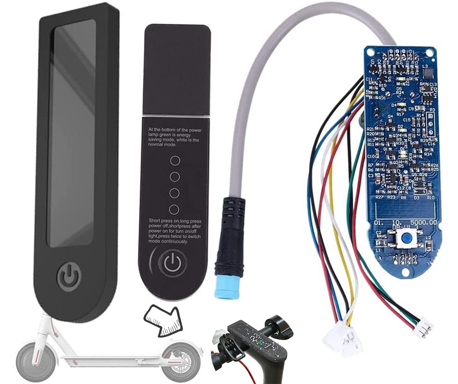 Original Dashboard Replacement for Xiaomi MIJIA M365 Electric Scooter Perfect Circuit Board Contain Screen Cover