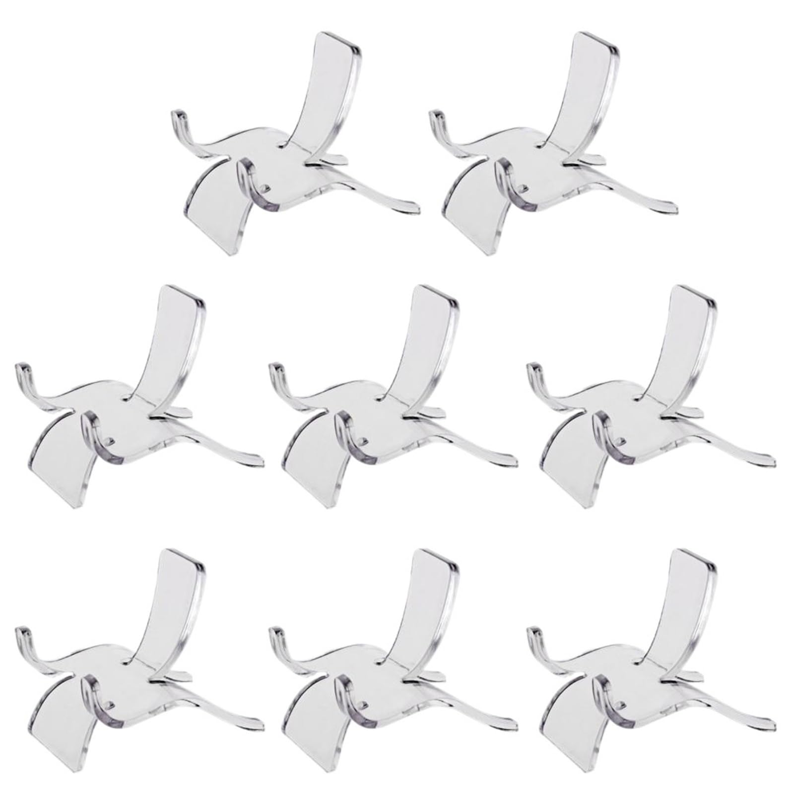 IRGVJIFR Rock Display Stand 10Pcs Display Stands Transparent