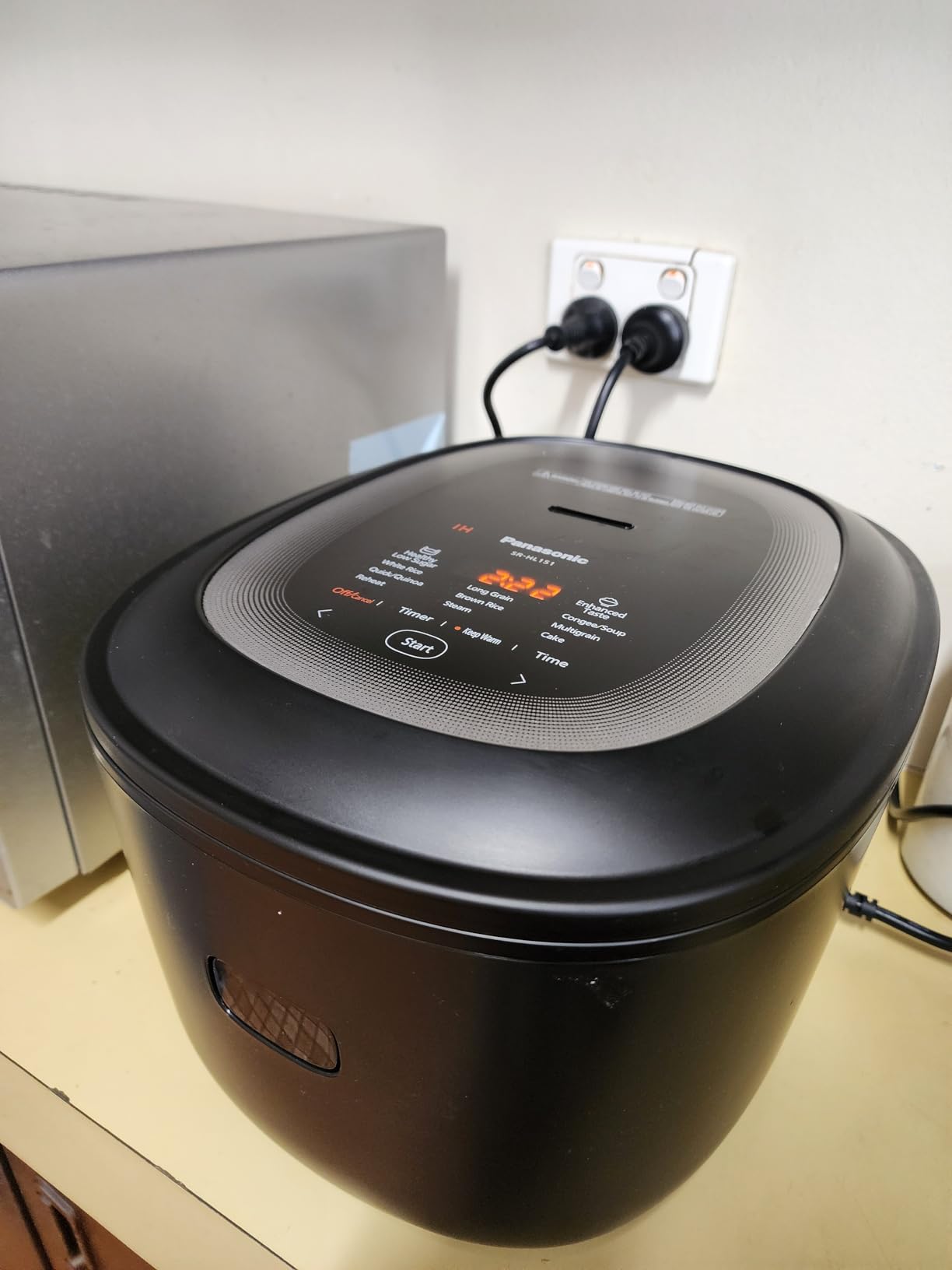 Panasonic 8 Cup Induction Heat Rice Cooker with Multi Cooking features ...
