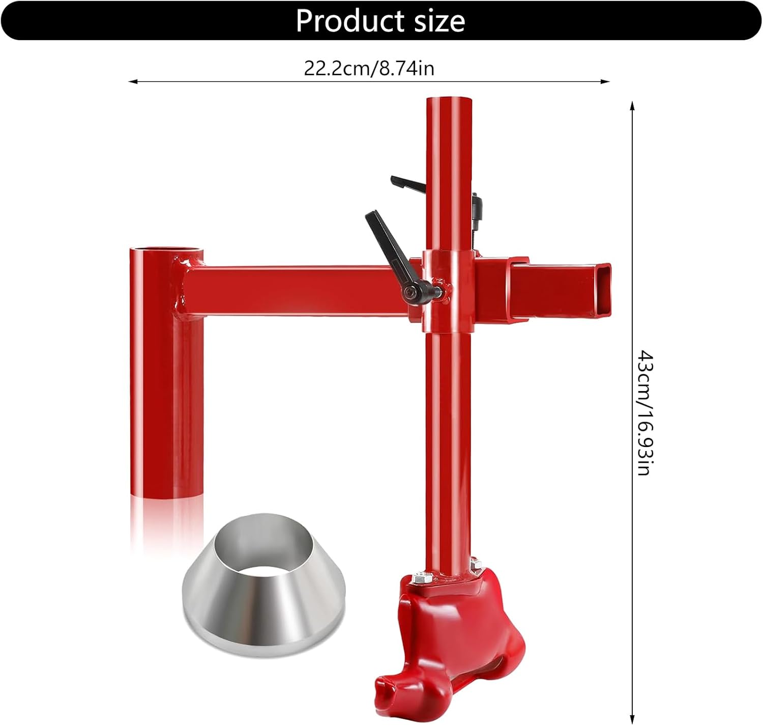 高耐久タイヤチェンジャーアダプターセット 拡張ハンドル レバレッジデザイン タイヤ取り外しツール マニュアルツール オートメンテナン