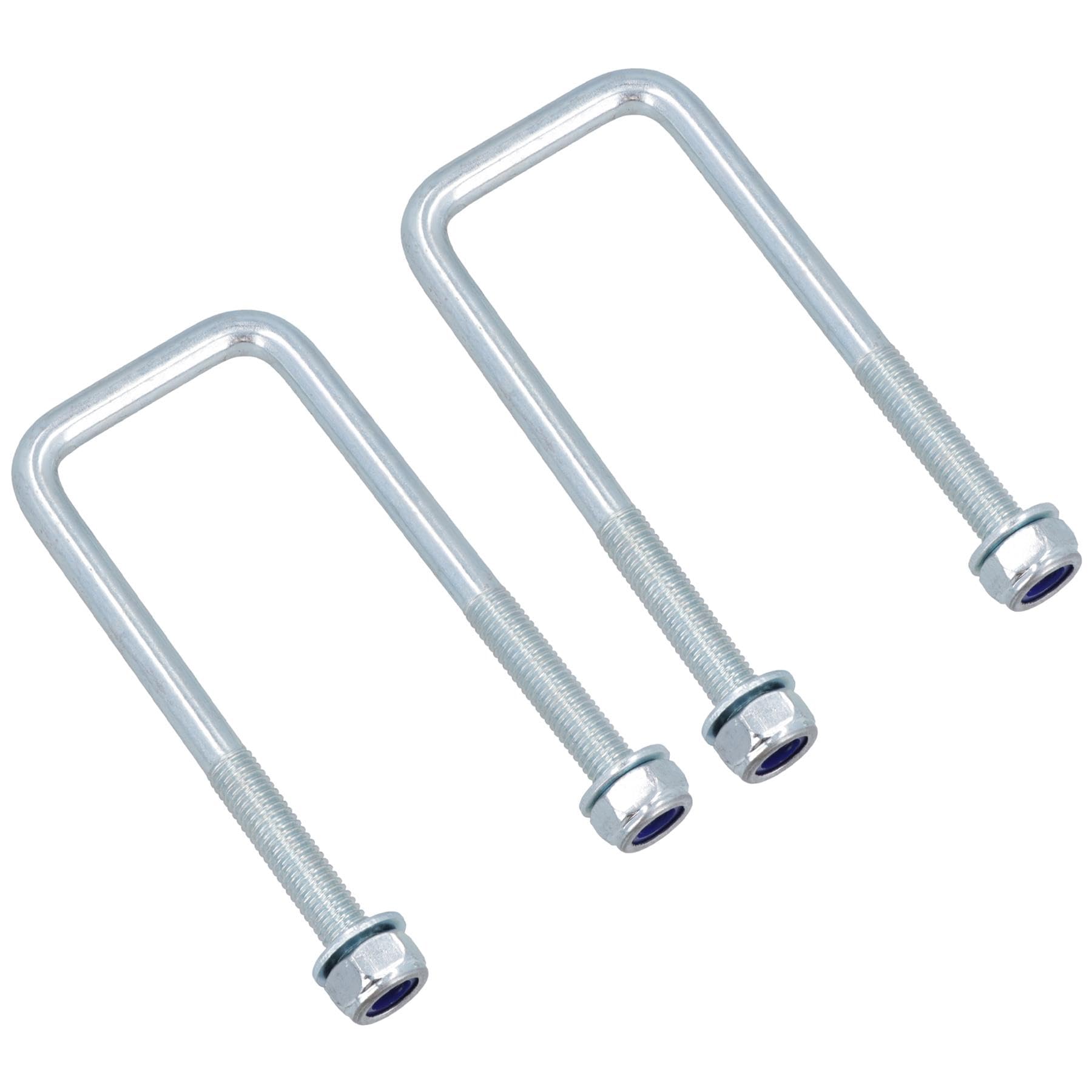 M10 U-Bolt N-Bolt 42mm x 110mm 2 Pack High Tensile for Boat Trailers
