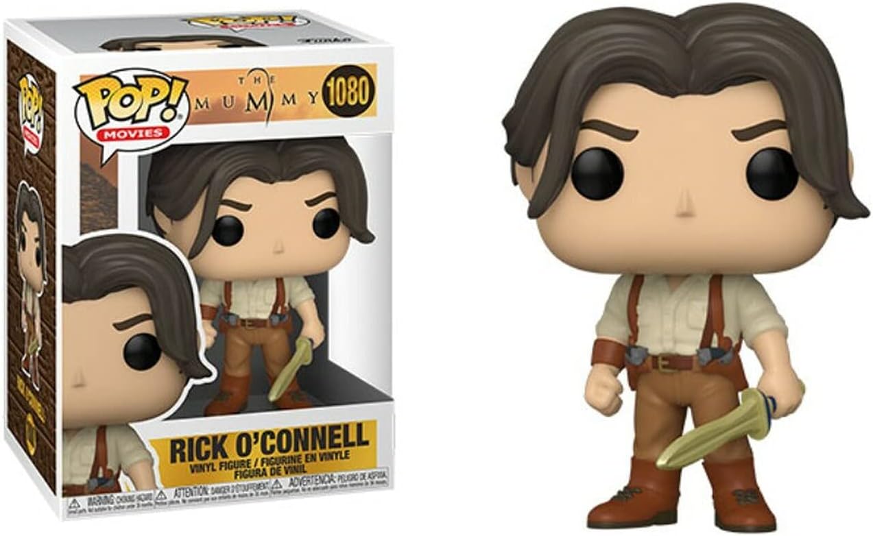 POP The Mummy - Rick O Connell Funko Pop! Vinyl Figure (Bundled with Compatible Pop Box Protector Case) Multicolor 3.75 inches