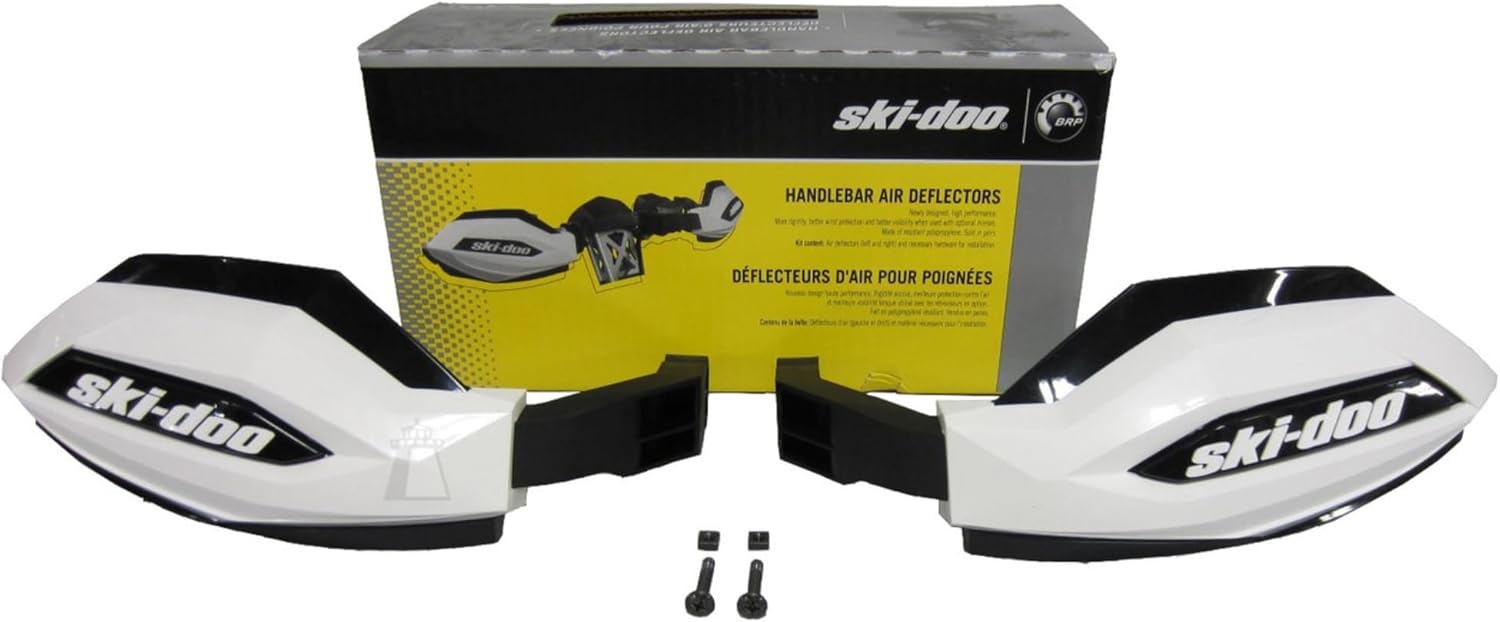 Ski-Doo New OEM Handlebar Hand Guard Wind Deflectors, 860200469, 860200711