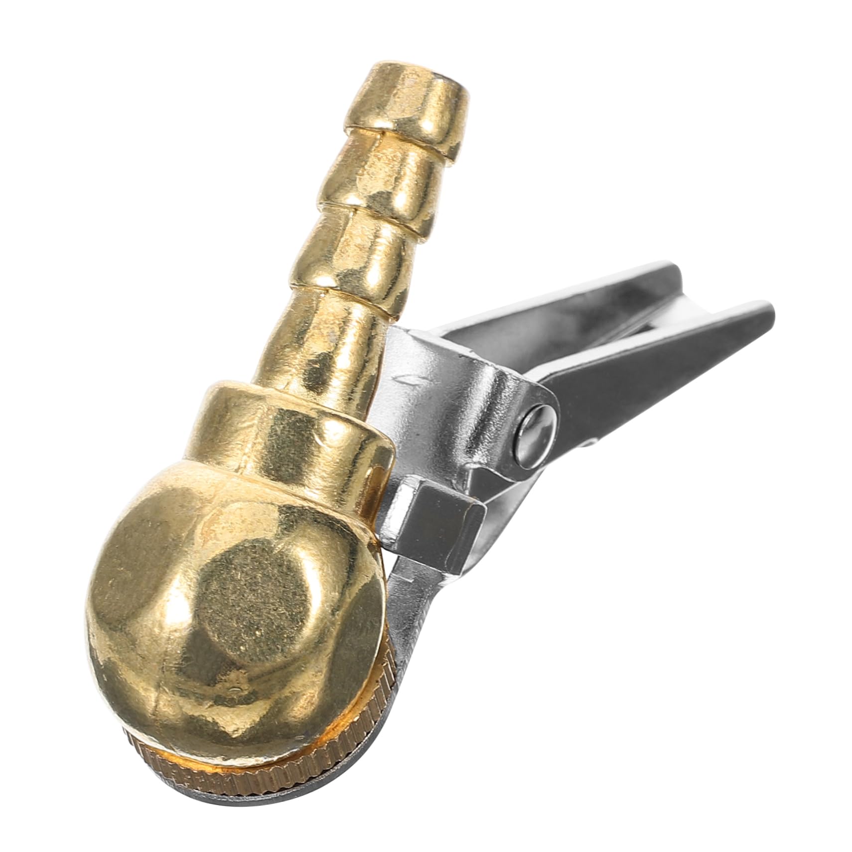 PartyKindom Locking Air Chuck Tire Inflator Construction Quick Connect Chuck with Clip Compatible with Tire Inflators Air Efficient Inflation