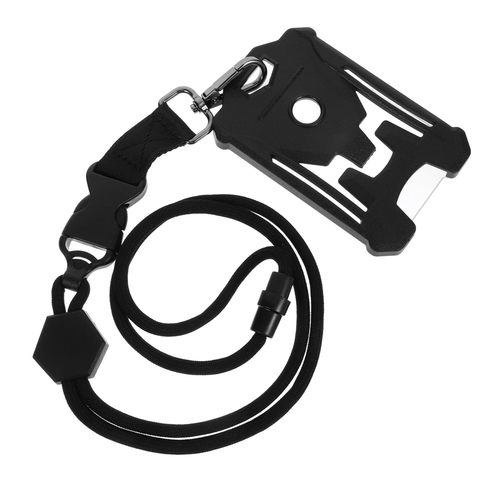 Operitacx 5 Pz Portabadge con cordino custodia protettiva per carte porta carte d'identità trasparente Portacarte identificative per carte di identità cordini per cellulare