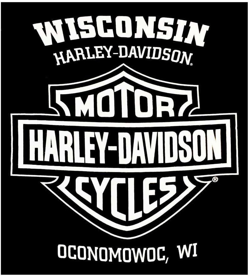 Harley-Davidson Men's Classic White Bar & Shield Logo Sleeveless Tank, Black