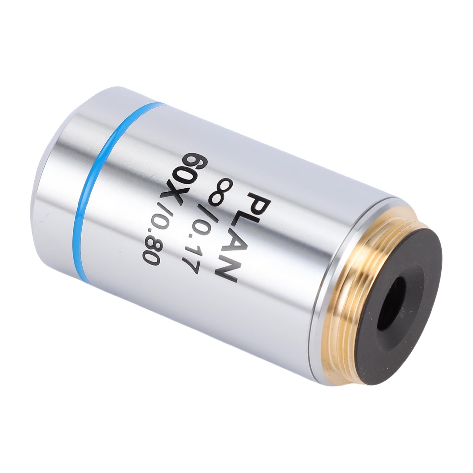 Generic Obiettivo per Microscopio Premium 60X con Rivestimento Multistrato, Design Interfaccia Standard, Ampiamente Applicabile in Ambienti Professionali, Vetro Ottico, 1 Scatola di Immagazzinaggio