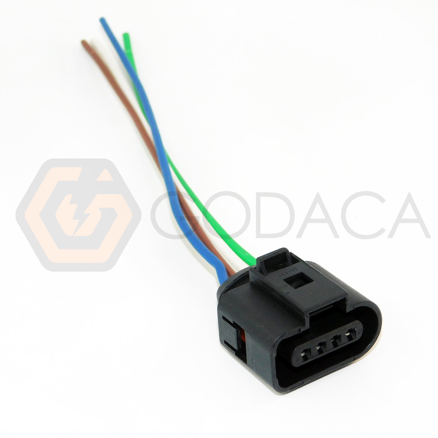 Amazon Com 1x Connector 4 Pin 4 Way For O2 Sensor Audi 1j0 973 704 Automotive