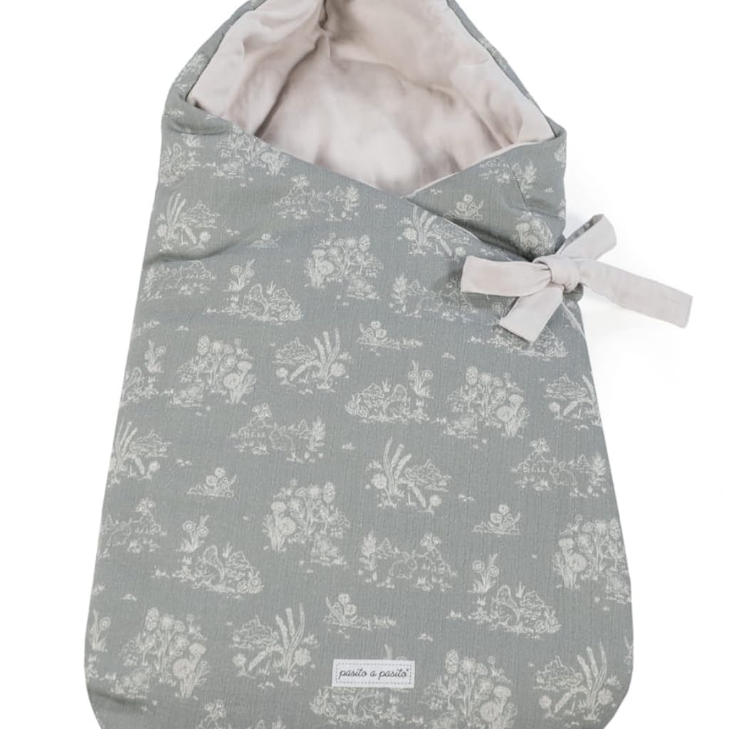 Saco Capucha Toile de Jouy Forest