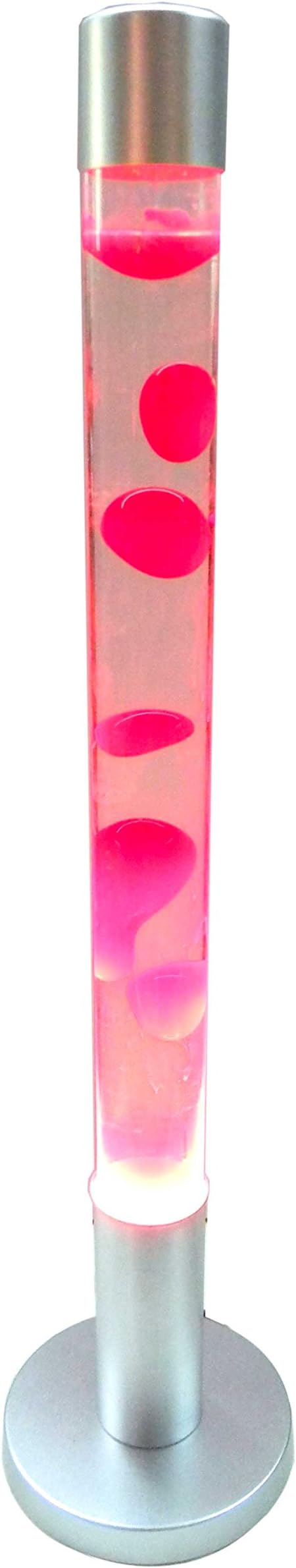 Red/Clear Floor Lamp 2 1/2 Foot Tall Lava Lamp Motion Lamp