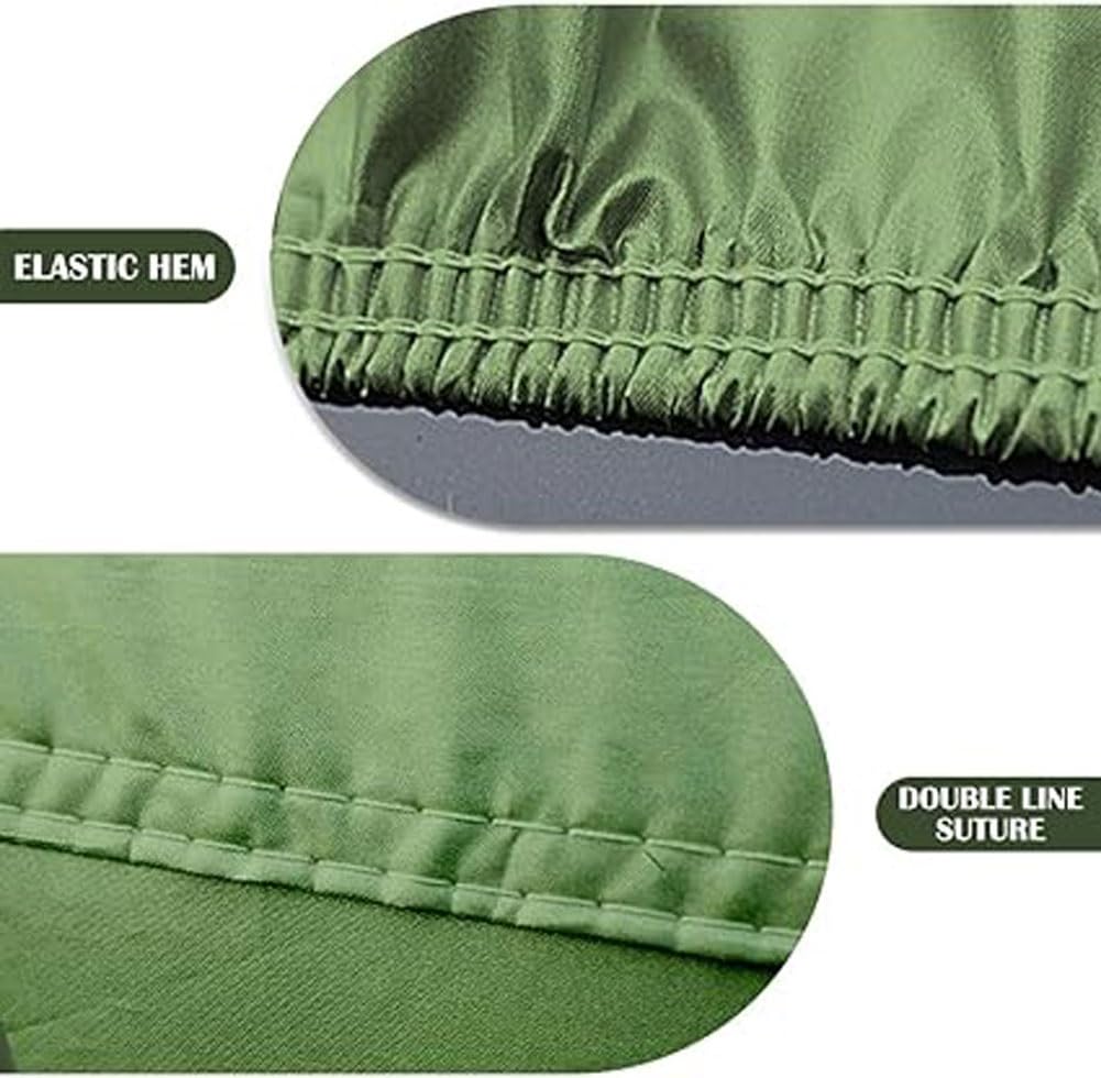 Copertura auto per Opel Manta Gse Cascada |Copertura auto per uso esterno - Protezione Tutto Tempo Antipolvere Antivento Antiacqua Antigraffio(Green,Manta)