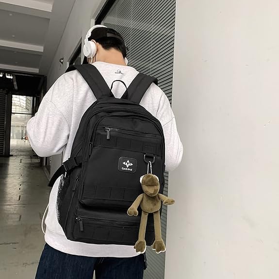 Amazon Zesu 韓国リュック 大容量カジュアルバッグ学生バッグ 修学 通勤通学かごバッグ 超 ブラック Zesu レディース Amazon Zesu 韓国リュック 大容量カジュアルバッグ学生バッグ 修学 通勤通学かごバッグ 超 ブラック Zesu レディース