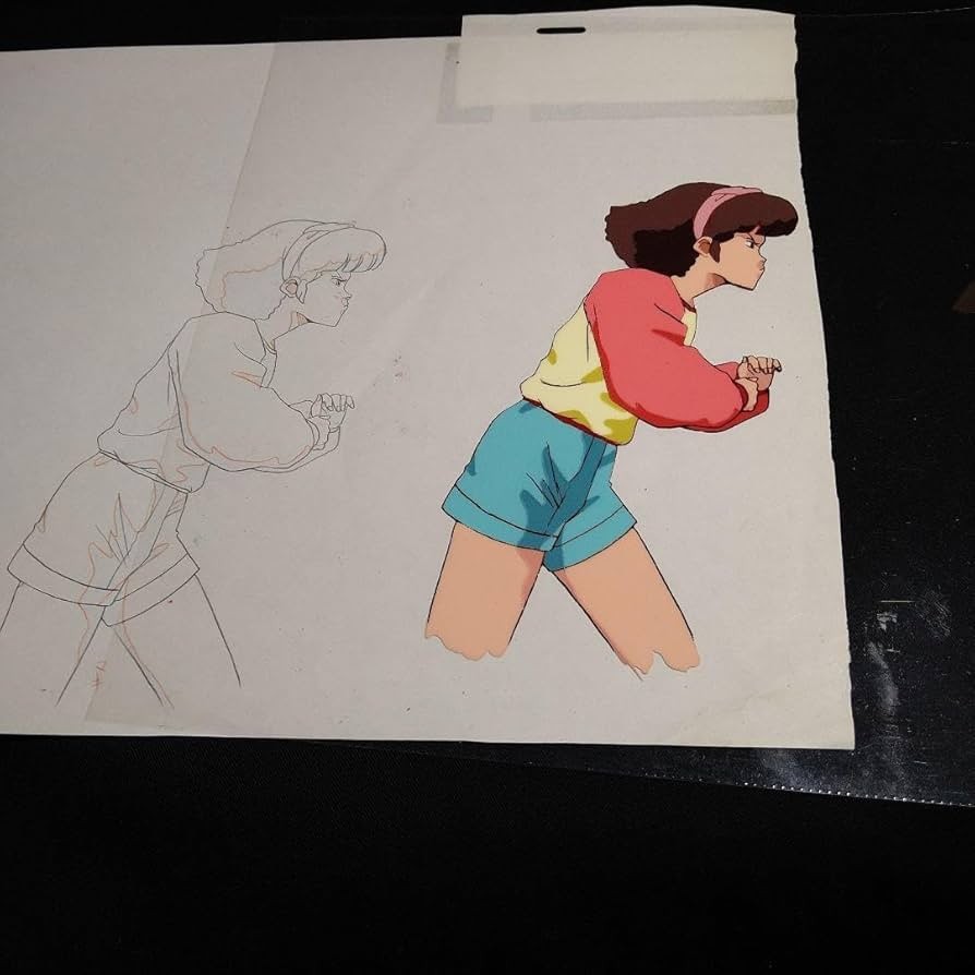 (非売品）めぞん一刻セル画+セル原画　響子さん心配する　放映使用品 Yahoo!オークション - セル画 めぞん一刻 響子さん 当時物 音無