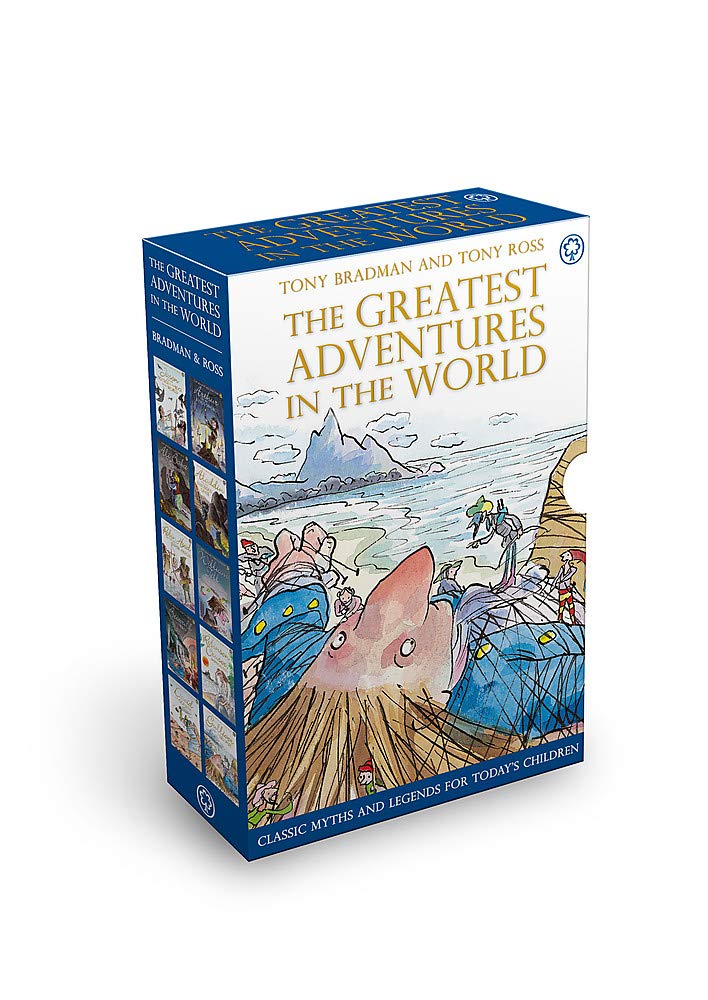 The Greatest Adventures in the World 10 copy slipcase - The Book People