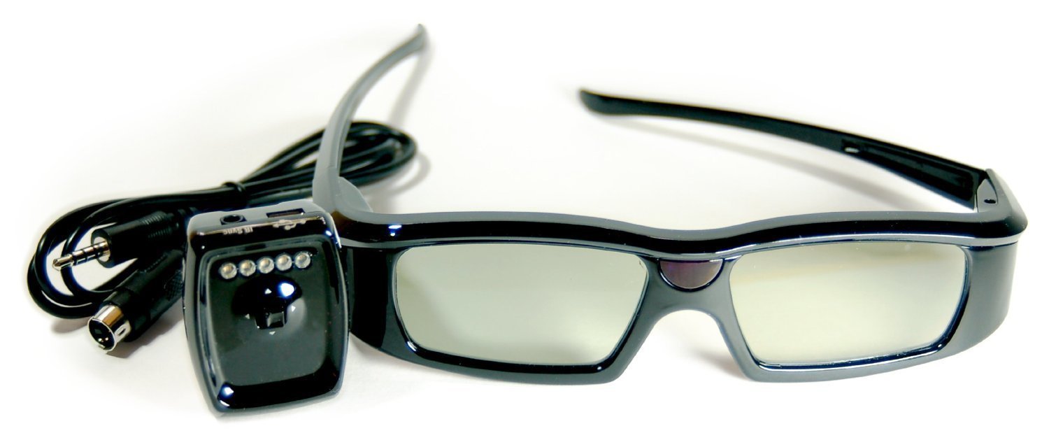 RF 3D Glasses Kit(100ft Range and no Interference (and only Glasses tunable for Optimal Image) for DLP TV's, Many projectors, Sharp 3DTV's, Sony TV's and projectors