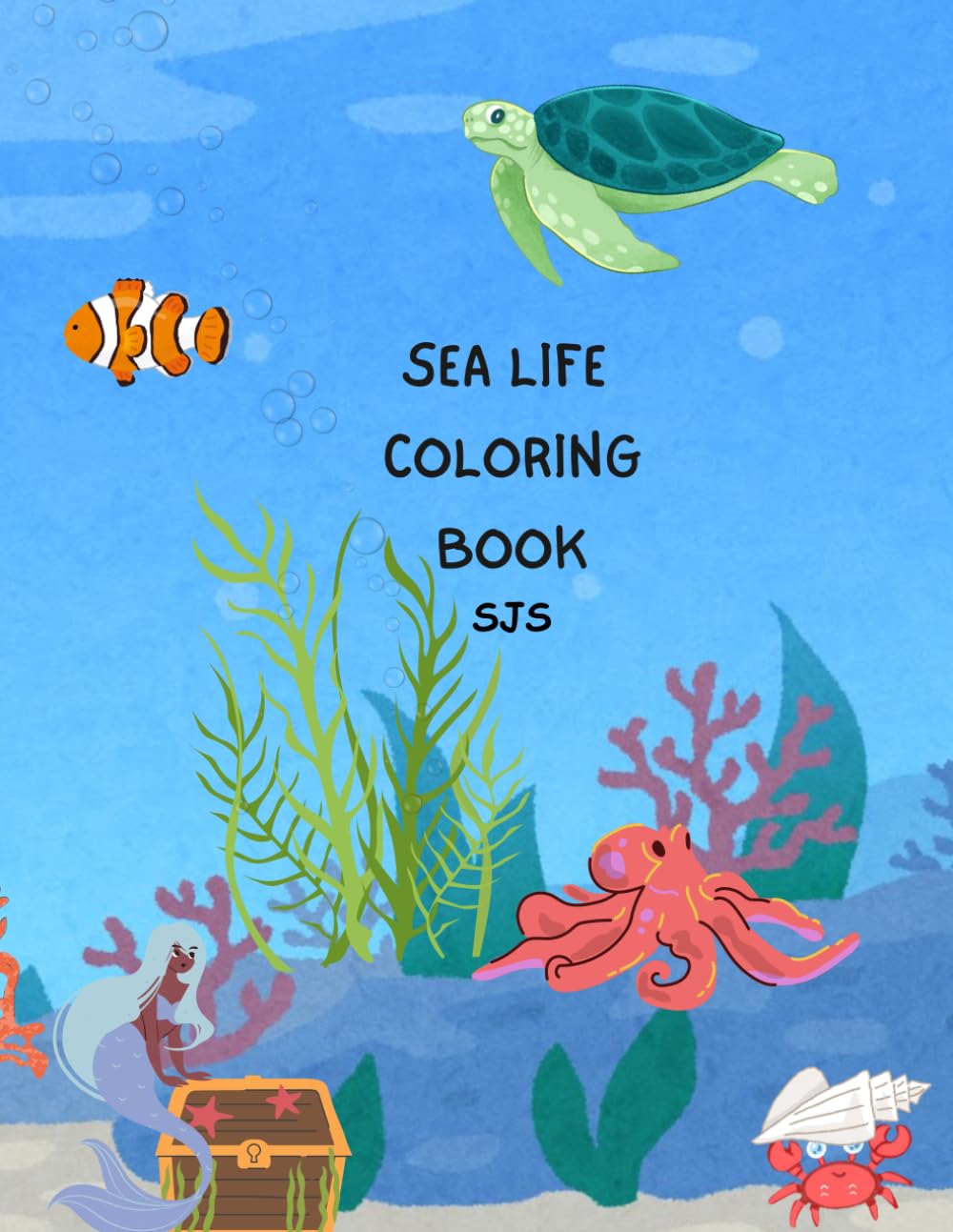 SEA LIFE COLORING BOOK