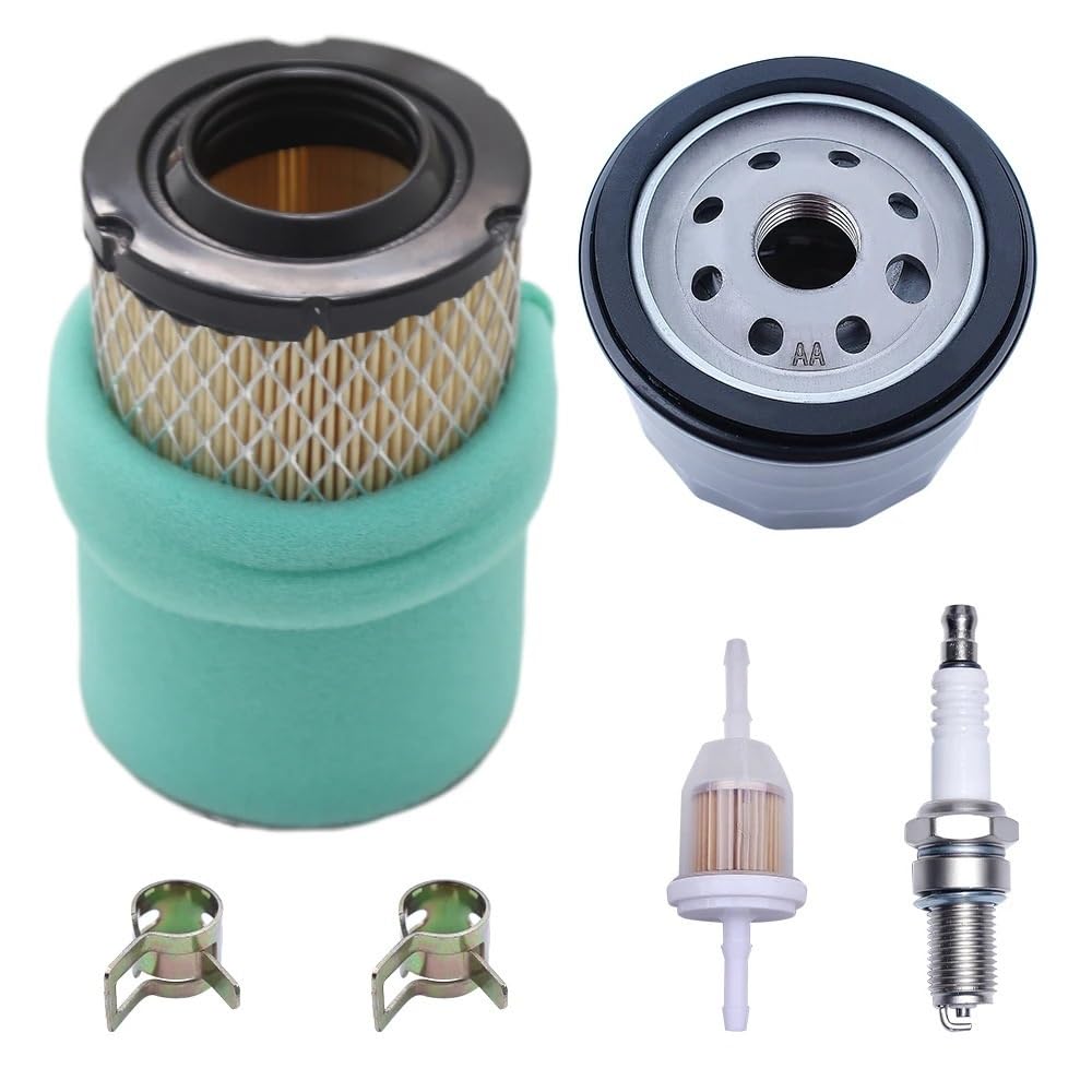 Kit de bujías de Filtro de Aire for cortacésped, Compatible con XT1 LT 42 K 5400 KS530 KS540 KS590 KS595 22 083 01-S1