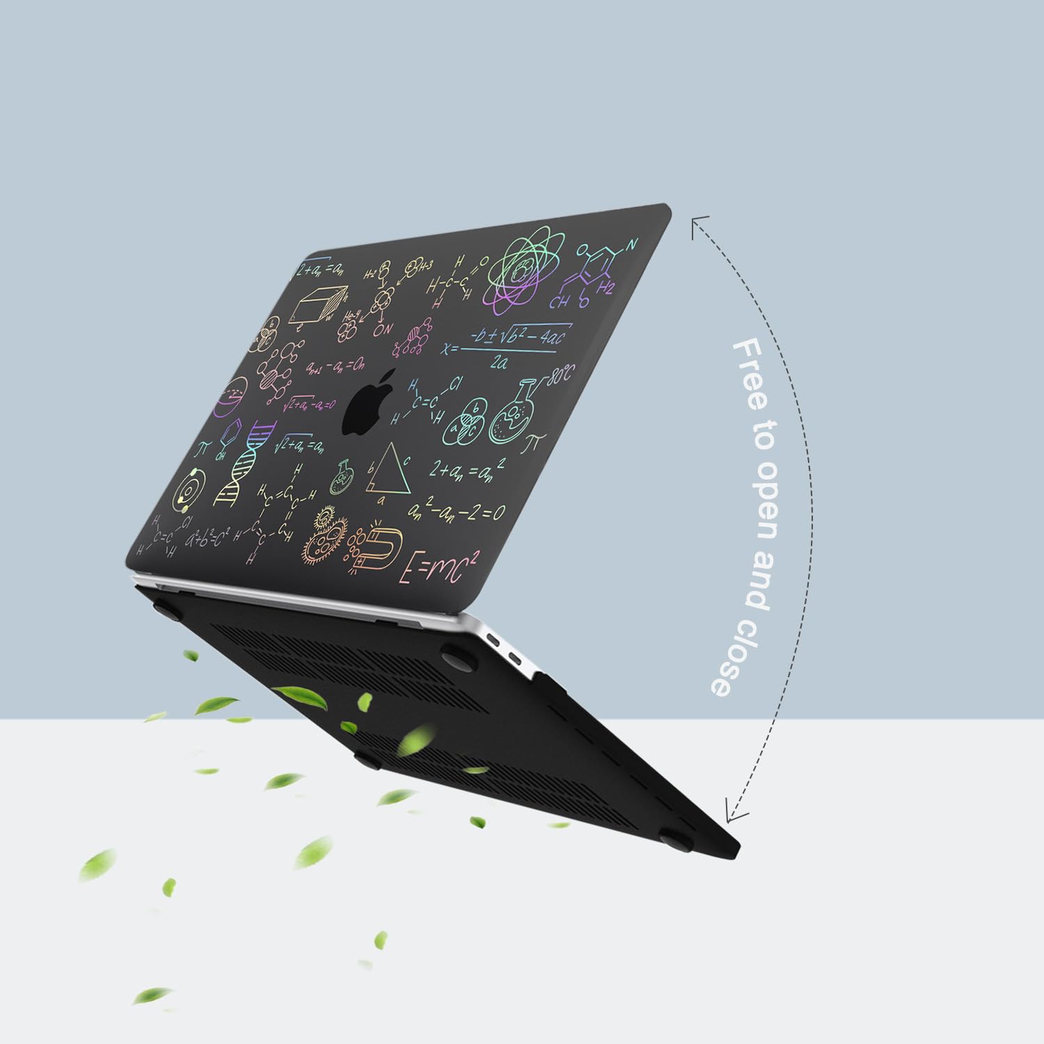 Funda Compatible con 2024-2021 MacBook Pro 14 Pulgadas M1 M2 M3 M4 MAX A2442 A2779 A2918 A2992 A3112 A3185 A3401 Cover, Case Carcasa Dura Plástico,Ciencia
