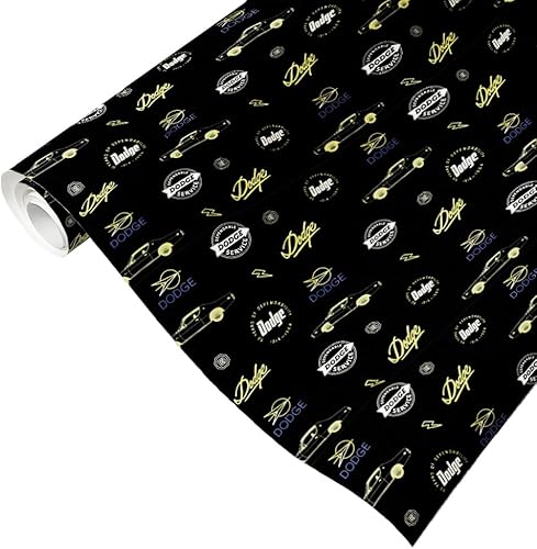 Miniatura 1 de Dodge Papel de regalo de servicio confiable satinado (20 x 30 pulgadas)