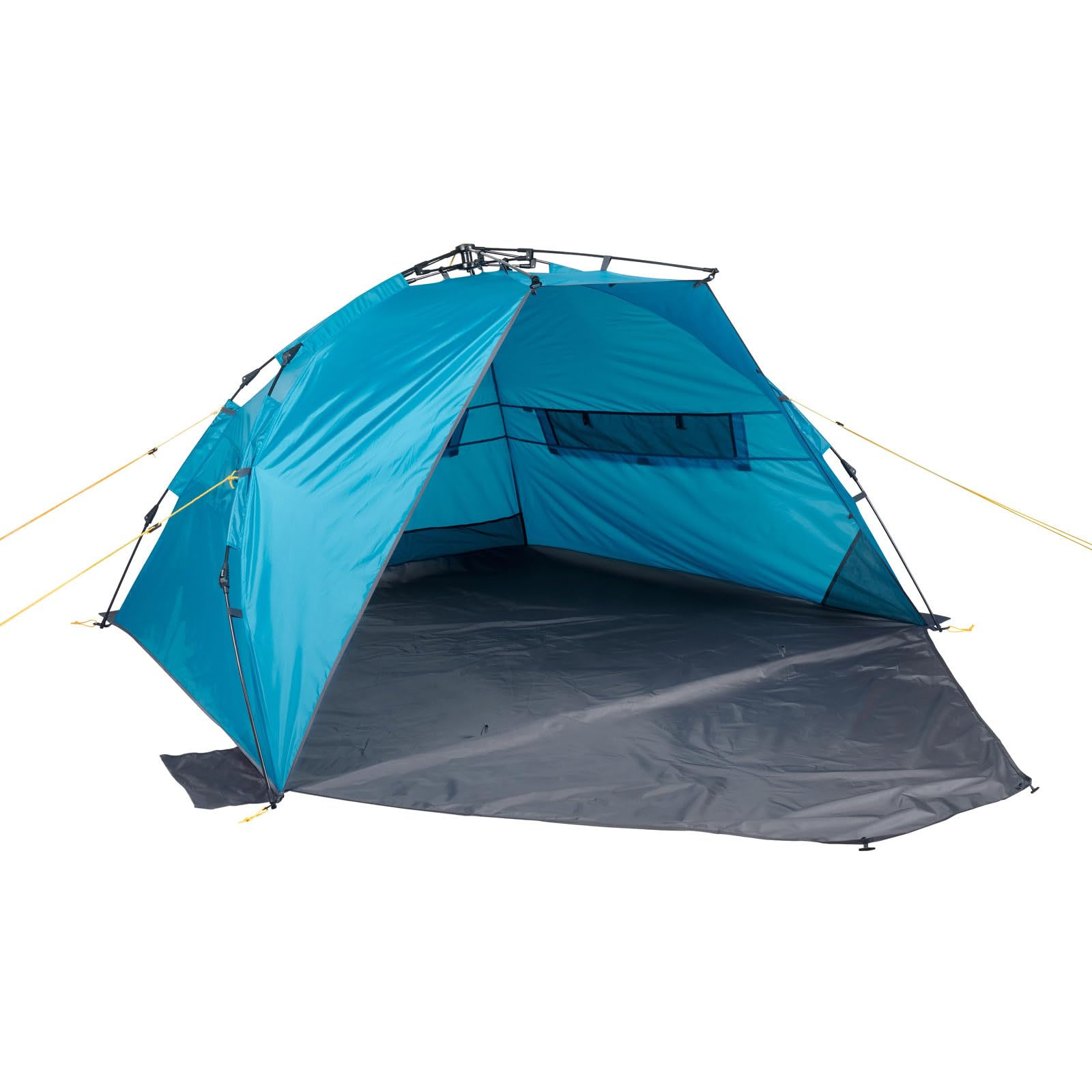Uquip Speedy XL Automatic Beach Shelter Travel Wind Sun Protection UV50 Petrol / Grey