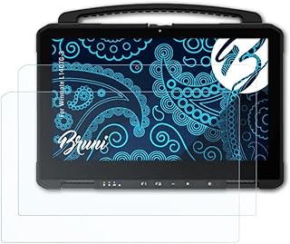 Bruni Screen Protector compatible with Winmate L140TG-3 Protector Film, crystal clear Protective Film (2X)