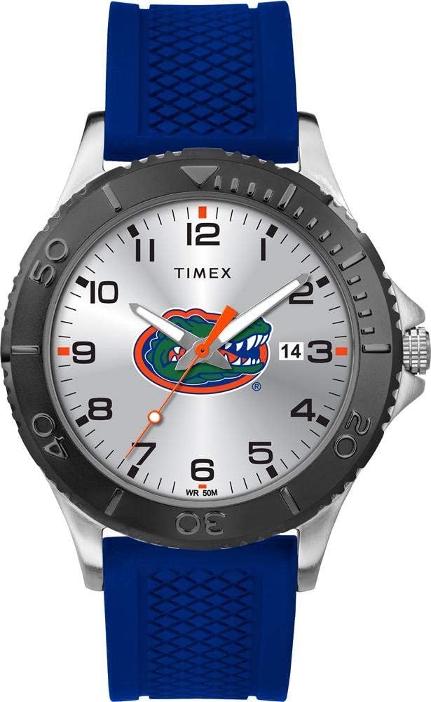 Timex Tribute Men's Collegiate Gamer 42mm Watch – Florida Gators with Royal Blue Silicone Strap