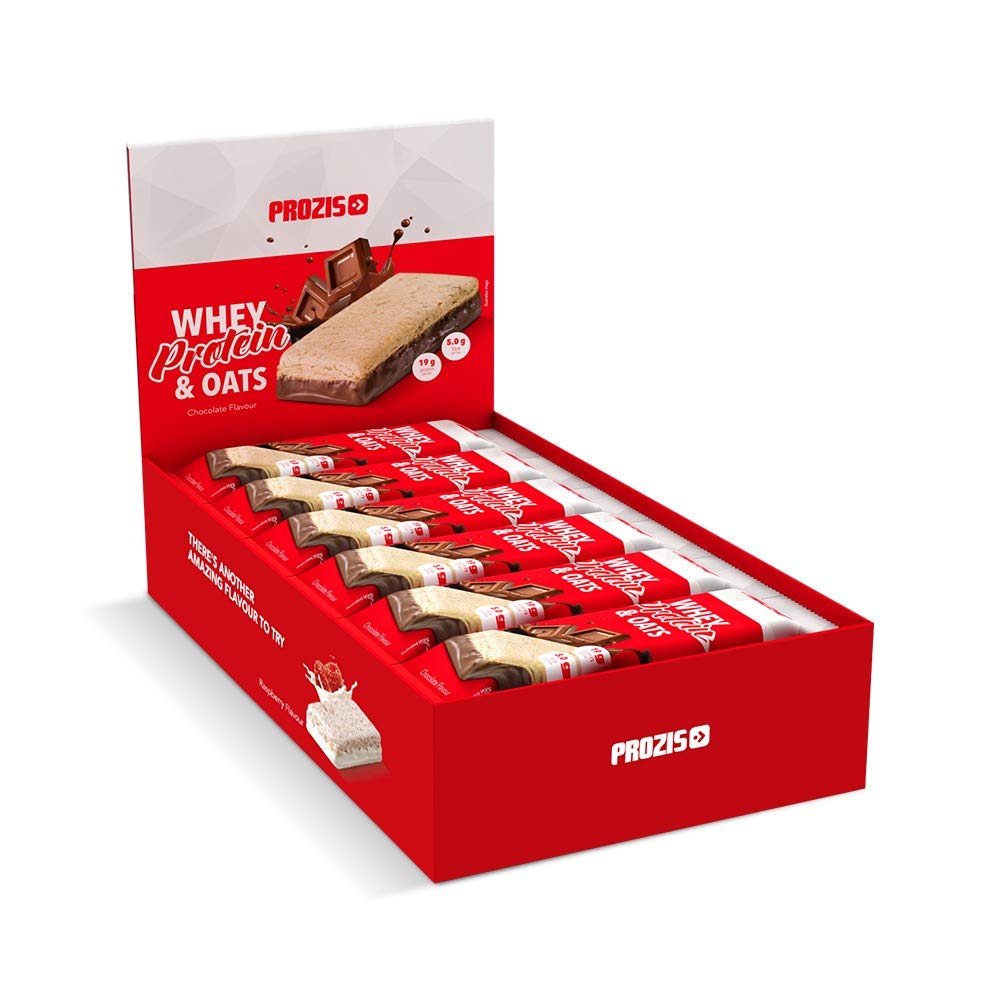 Prozis Whey Protein Oats Chocolate, 12 x 80 gr