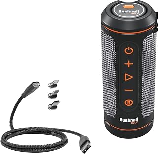 BoxWave Cable Compatible with Bushnell Wingman 2 GPS Speaker - MagnetoSnap PD AllCharge Cable (100W), Magnet Charging Braided USB Type-C Micro - Jet Black