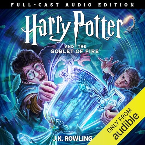 Harry Potter and the Goblet of Fire (Full-Cast Edition) Audiolibro Por J.K. Rowling arte de portada