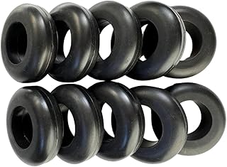 Sawyer Rubber Oar Stops (10-Pack), Black