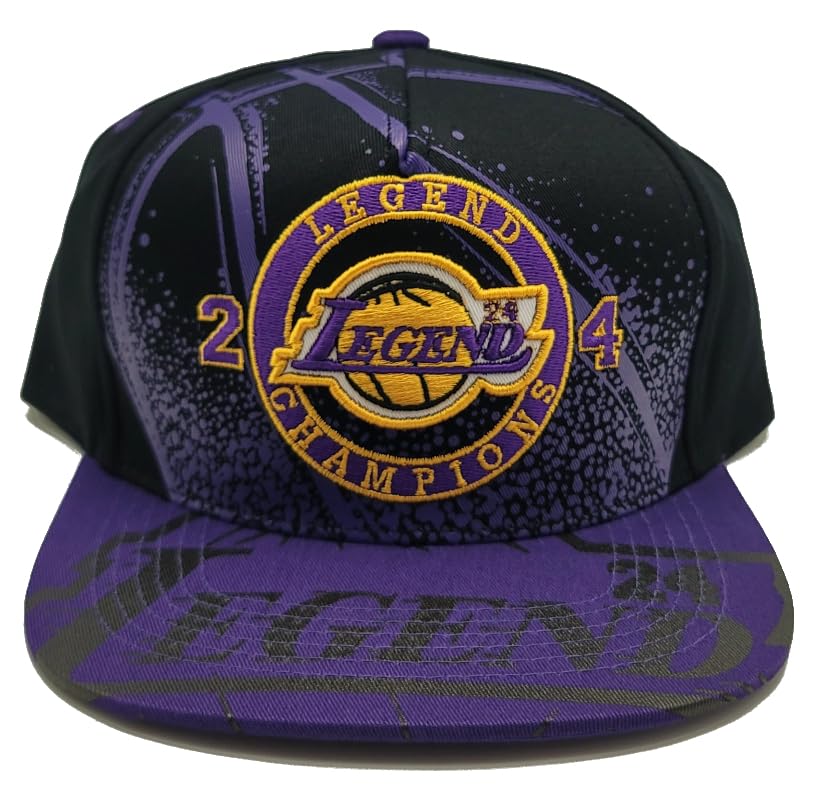 Los Angeles Legend 24 Snapback Black Purple miniatura 3