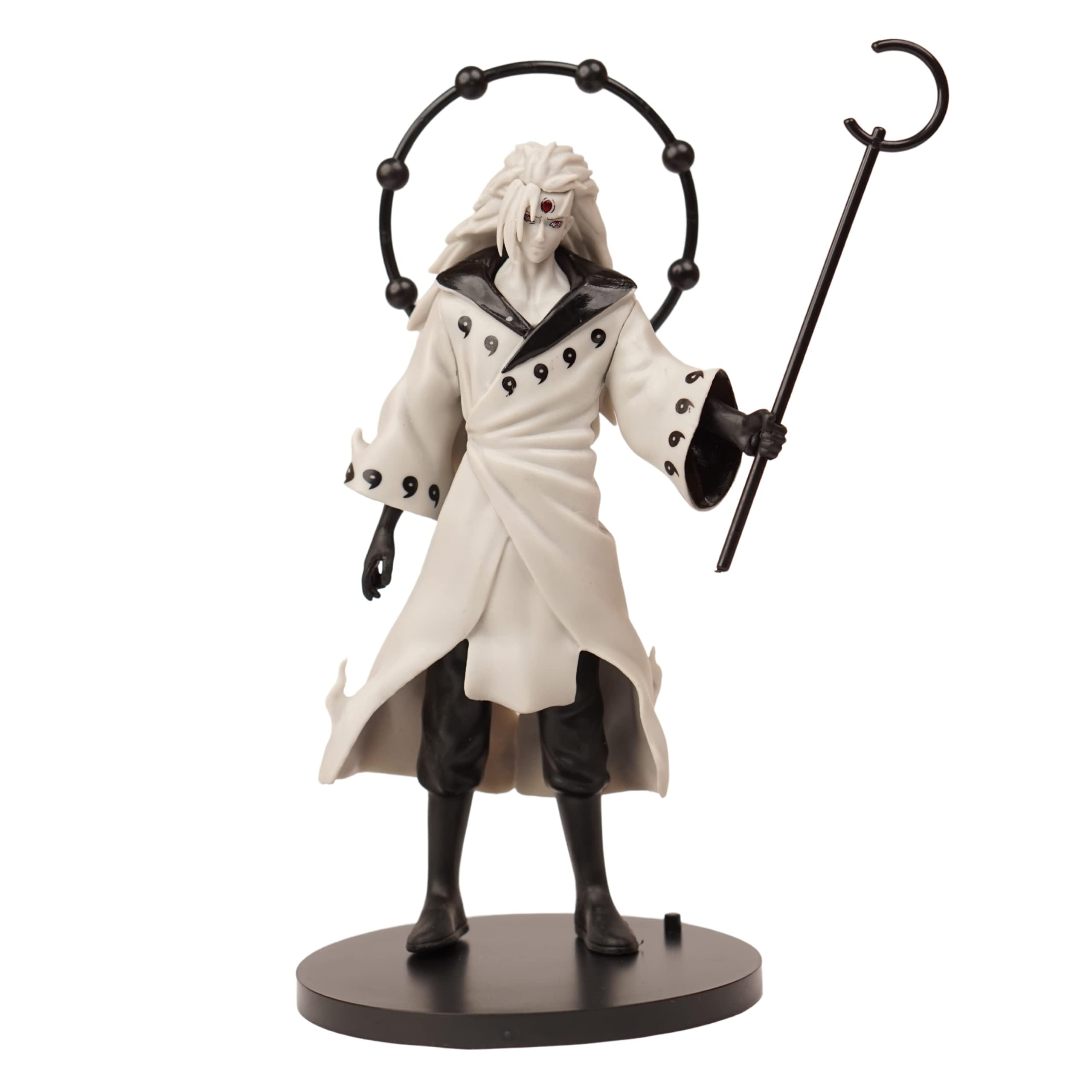 Offo Madara Uchiha Sage of Six Paths Action Figure (15cm) – Premium Naru-to Collectible for Desk, Car & Display | Limited Edition Gift for Anime Fans, Kids & Collectors | Display-Ready Decor Model