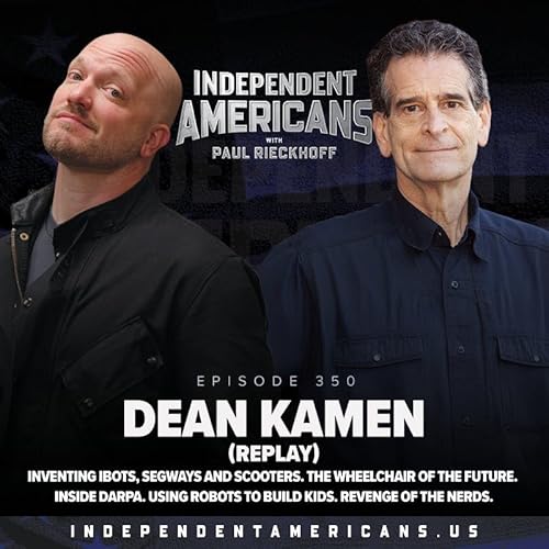 Page de couverture de 350. Dean Kamen (Replay). Inventing iBOTs, Segways and Scooters. The Wheelchair of the Future. Inside DARPA. Using Robots To Build Kids. Revenge of the Nerds.