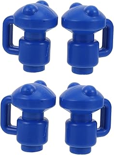 BIUDECO Trampoline Tube Cap Hard Hat Accessories Trampoline Rod Hat Trampoline Enclosure Pole Cover Plastic Rods Tops Covers Trampoline Supply Trampoline Rod Cover Trampoline Pole Hat 4pcs
