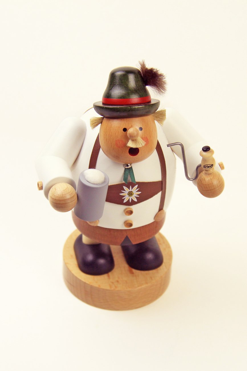 Amazon | KWO 煙出し人形 ビール好きのバイエルン人 20cm ドイツ製